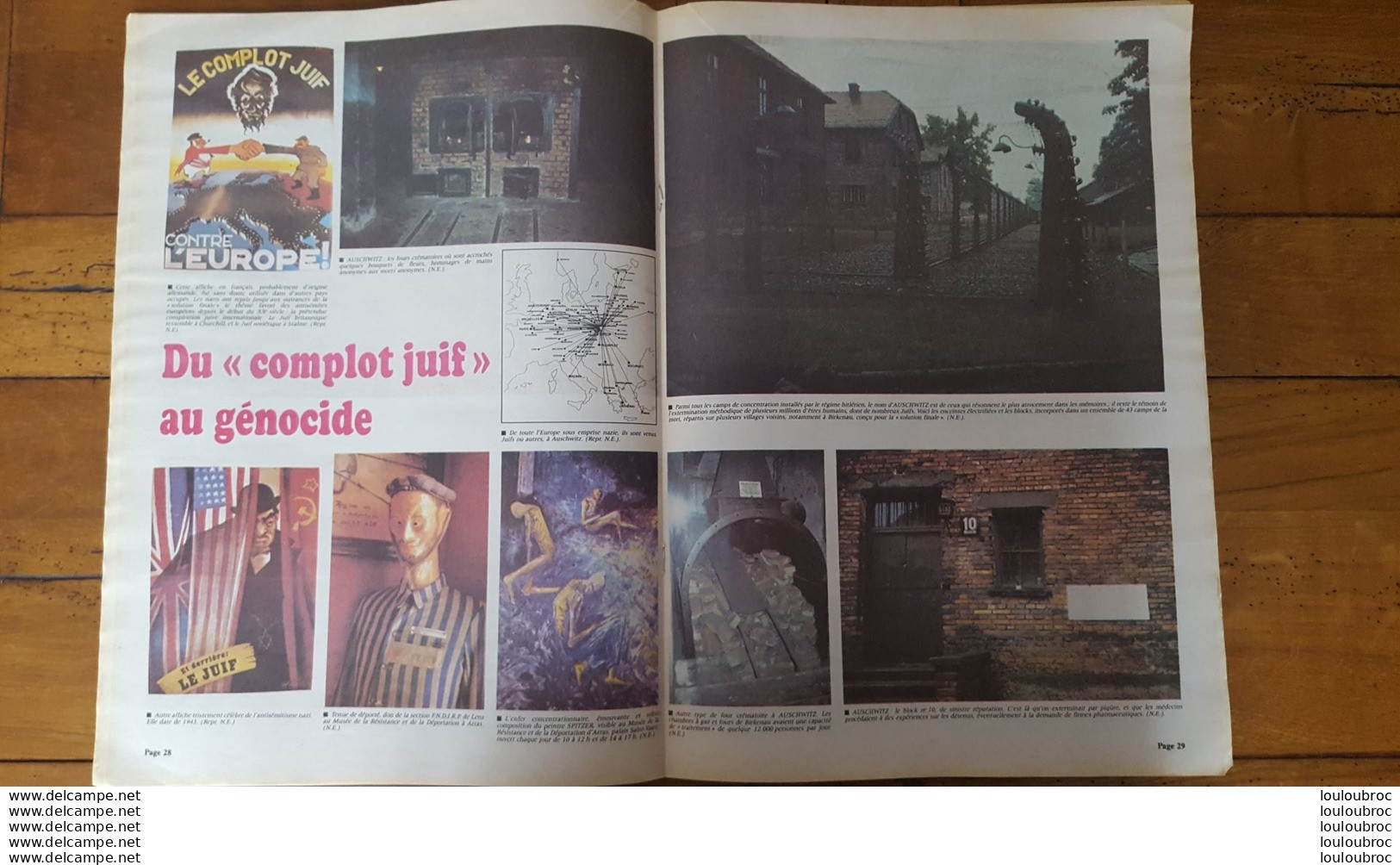 1939-1945 DANS LE NORD DE LA FRANCE ET EN BELGIQUE N°6  PAR NORD ECLAIR 55 PAGES VOIR SCAN DU SOMMAIRE