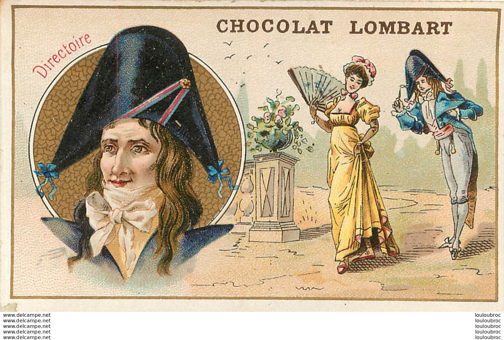 CHROMO CHOCOLAT LOMBART  DIRECTOIRE - Lombart