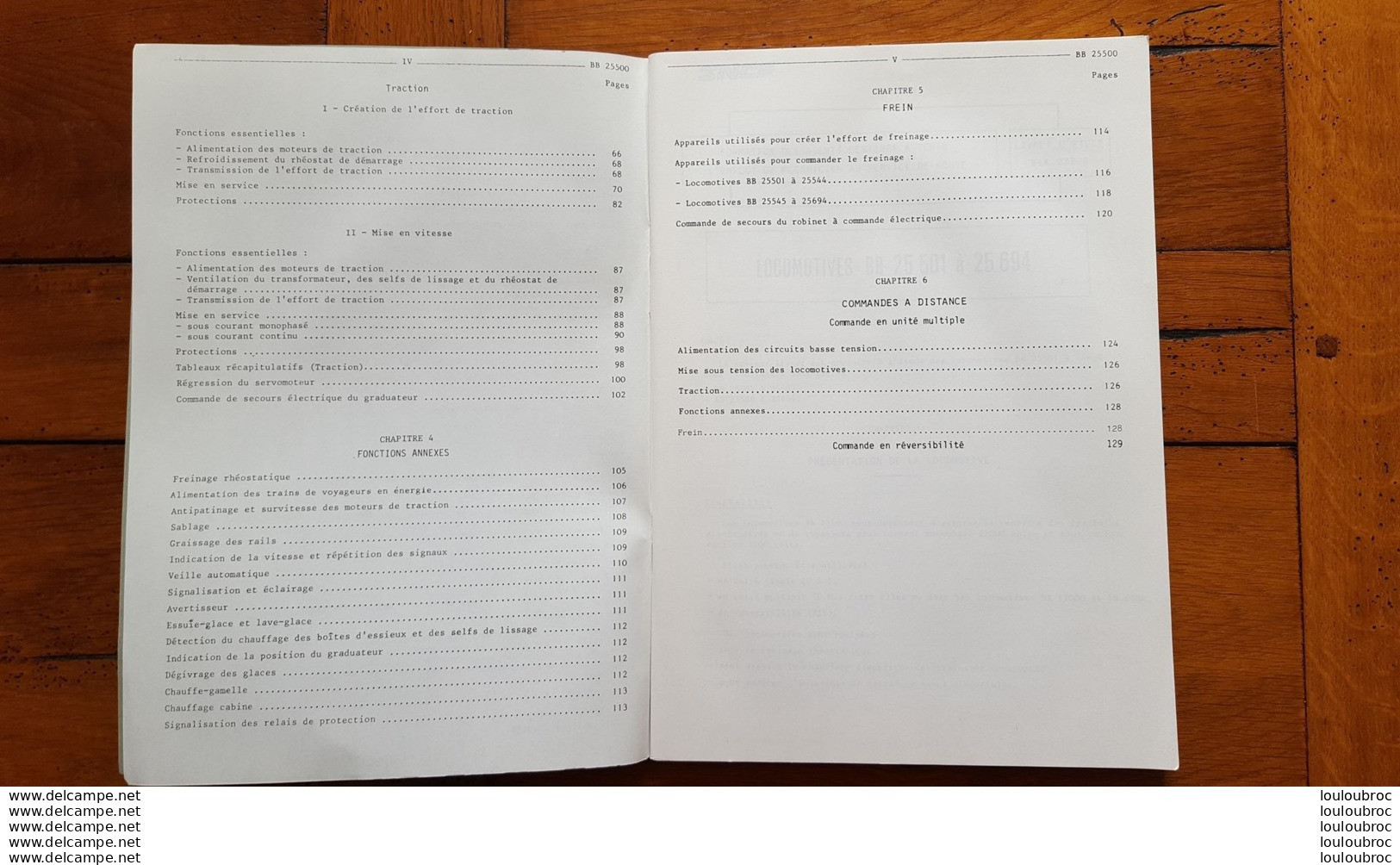 SNCF LIVRET PRATIQUE DE 131 PAGES LOCOMOTIVES BB 25501 A 25694  FORMATION DES AGENTS - Chemin De Fer & Tramway