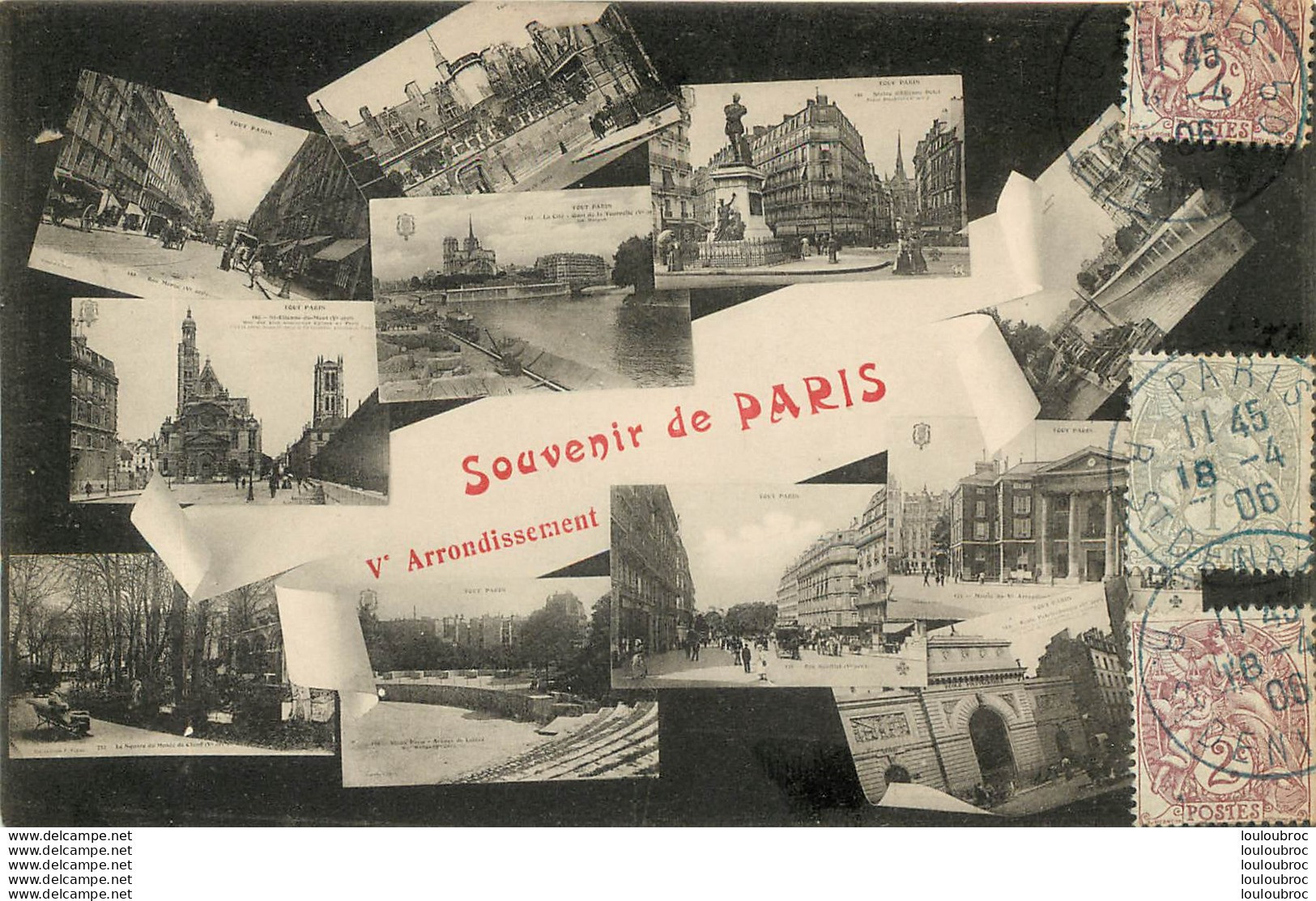 PARIS Ve SOUVENIR 1906 - Paris (05)