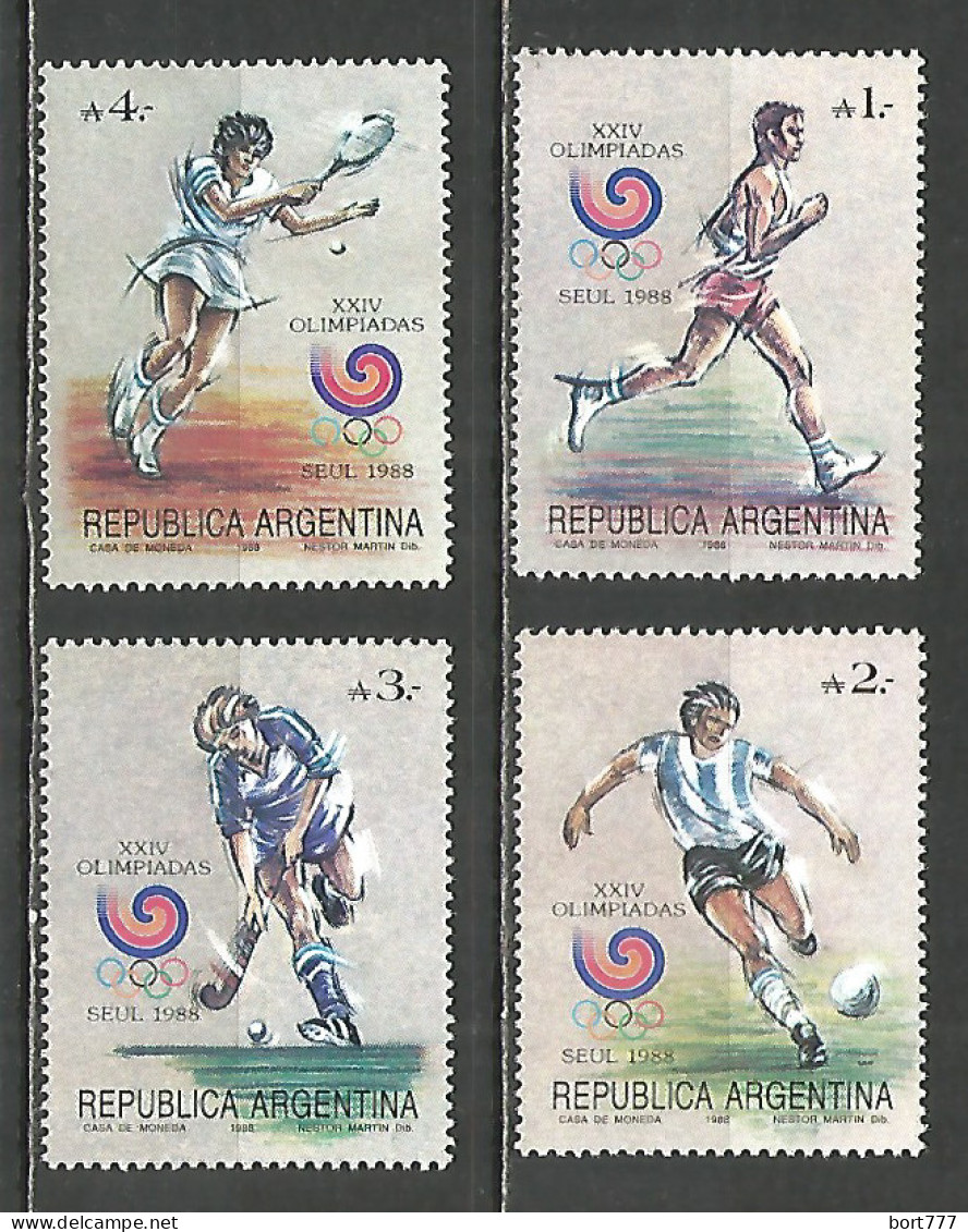 Argentina 1988 Year ,  Mint MNH (**)  Football Soccer - Unused Stamps