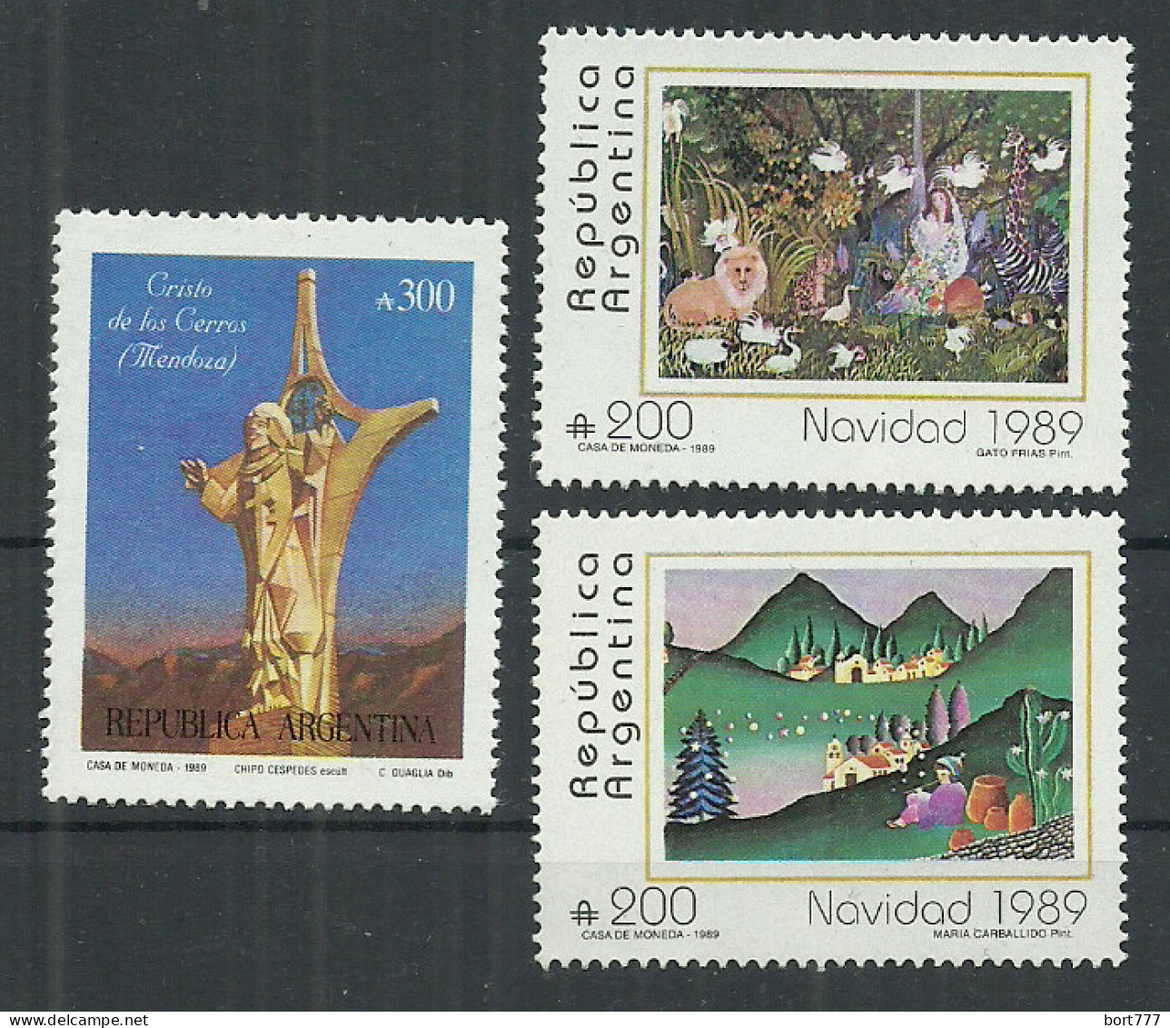 Argentina 1989 Year ,  Mint MNH (**)  - Unused Stamps