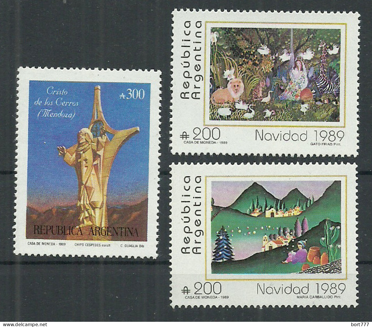 Argentina 1989 Year ,  Mint MNH (**)  - Nuevos