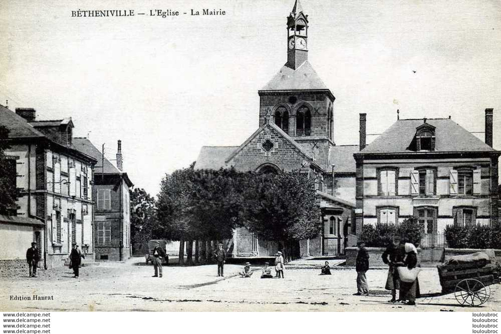 51 BETHENIVILLE L'EGLISE LA MAIRIE - Bétheniville