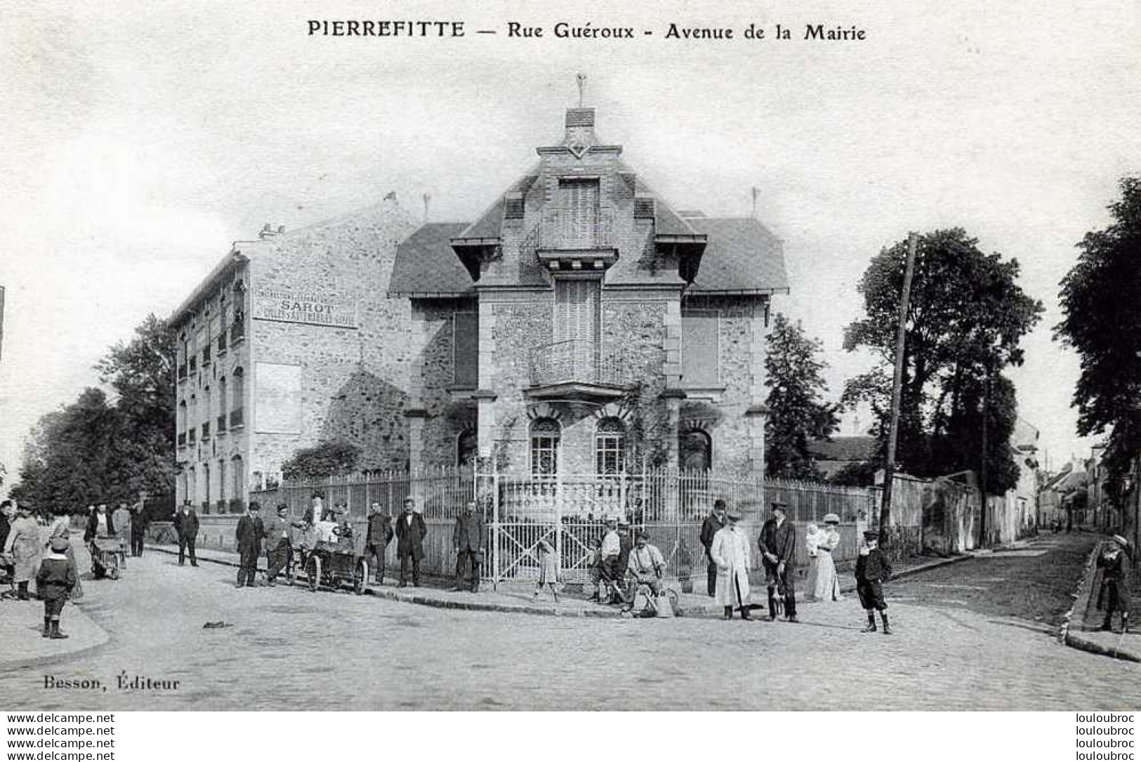 93 PIERREFITTE RUE GUEROUX AVENUE DE LA MAIRIE - Pierrefitte Sur Seine
