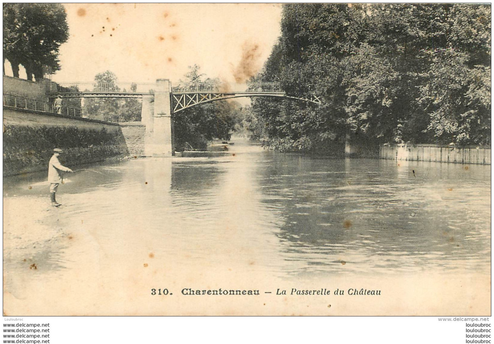 CHARENTONNEAU LA PASSERELLE DU CHATEAU EDITION CM - Maisons Alfort