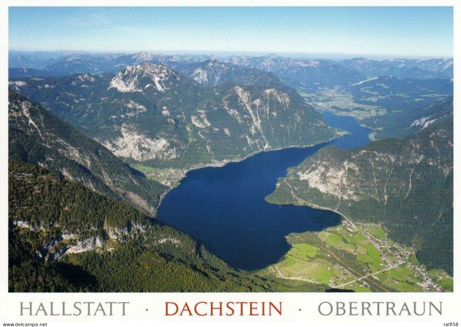 1 AK Österreich * Blick Auf Hallstatt Dachstein Obertraun - Seit 1997 Gehört Diese Gegend Zum UNESCO-Weltkulturerbe * - Hallstatt