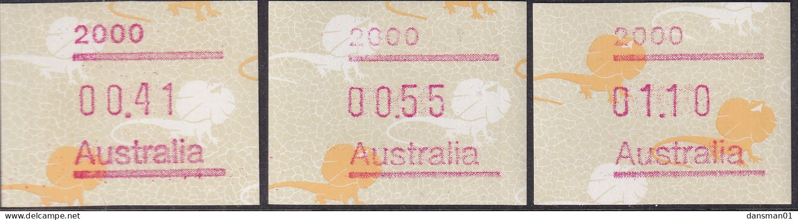 Australia 1989 Frama BUTTON SET 2000 MNH - Mint Stamps