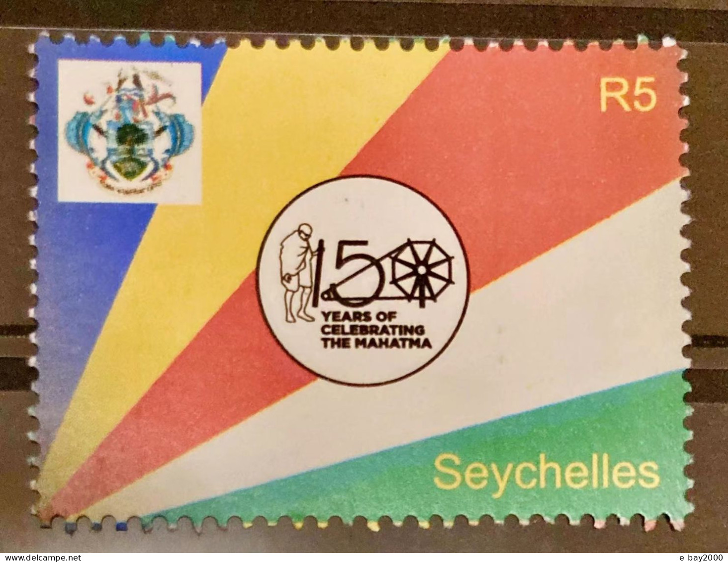 Seychelles 2019 Ghandi 150th Flag MNH - Seychelles (1976-...)