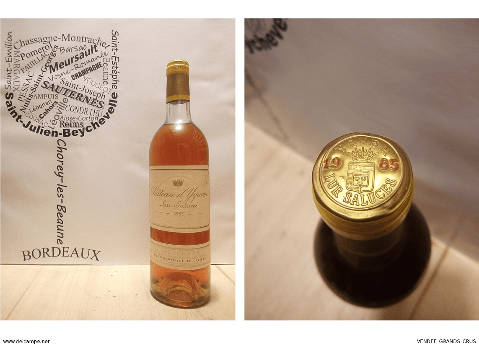 Château D'Yquem 1985 - Sauternes - 1er Cru Supérieur - 1 X 75 Cl - Liquoreux - Wine