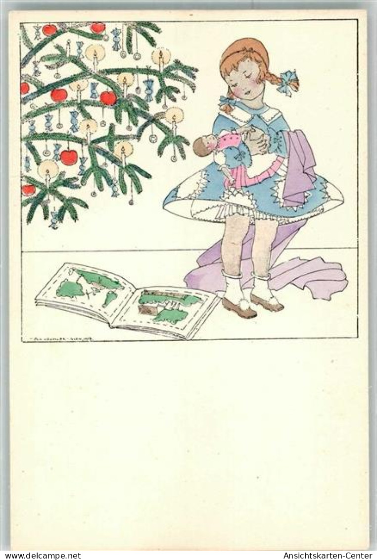 13620401 - Weihnachten Maedchen Puppe Spielzeug Buch Lesen M. M. Nr 1187 - Koehler, Mela
