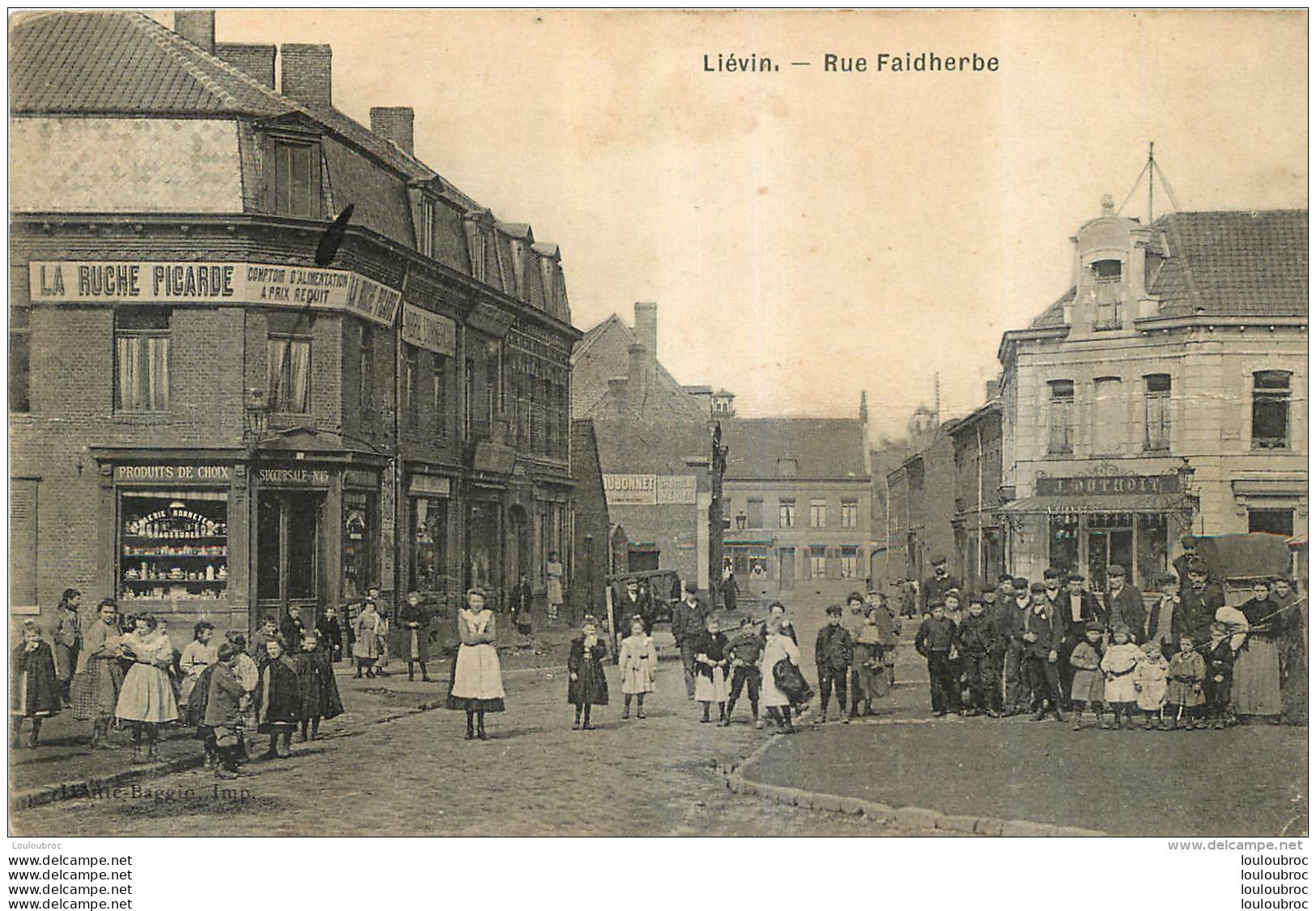 LIEVIN RUE FAIDHERBE MAGASIN LA RUCHE PICARDE - Lievin