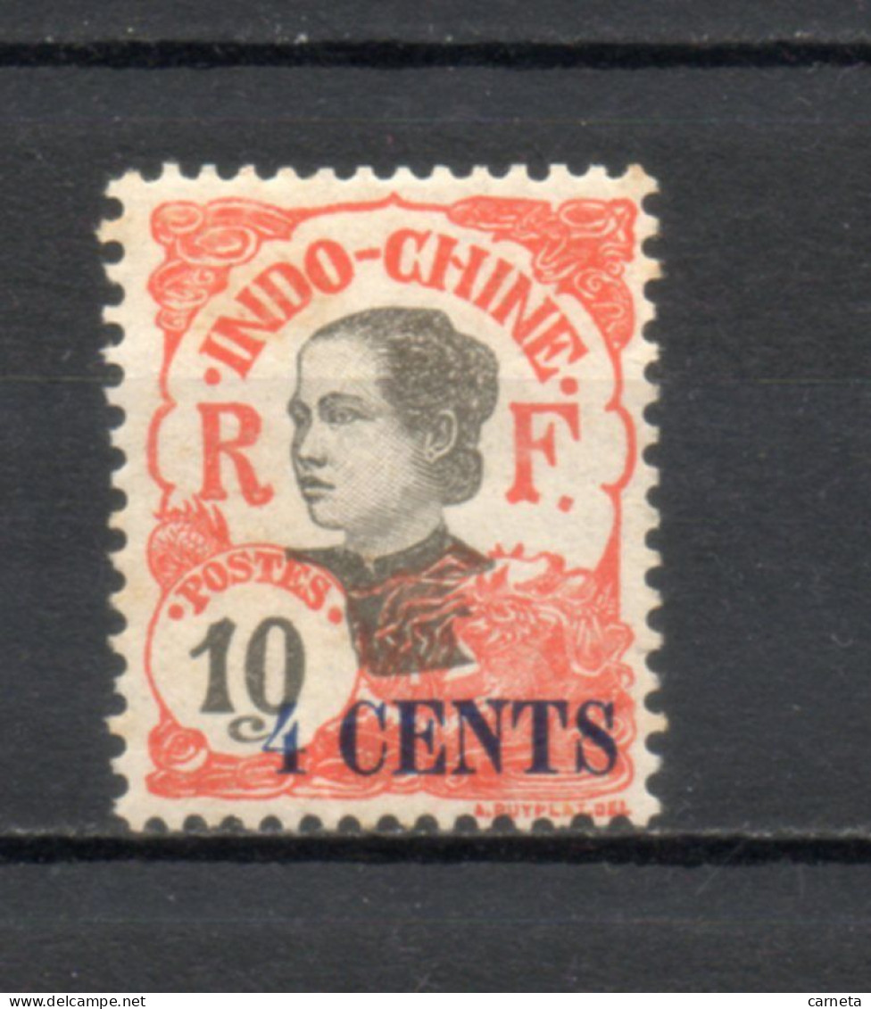 INDOCHINE  N° 76   NEUF AVEC CHARNIERE  COTE 1.70€     ANNAMITE  SURCHARGE  VOIR DESCRIPTION - Unused Stamps