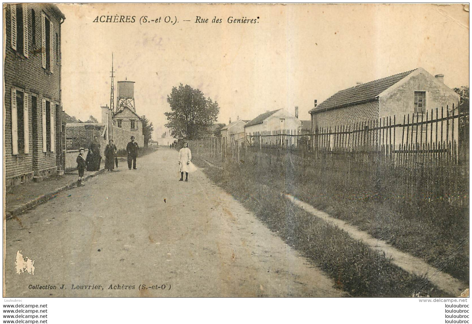 ACHERES RUE DES  GENIERES - Acheres