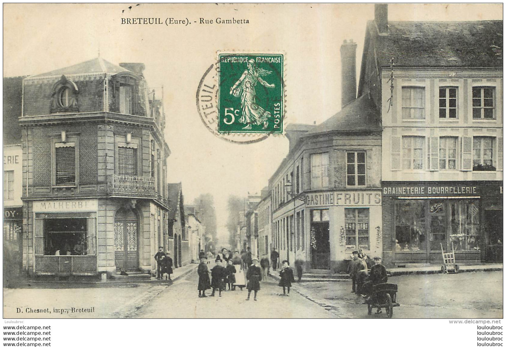 BRETEUIL RUE GAMBETTA - Breteuil