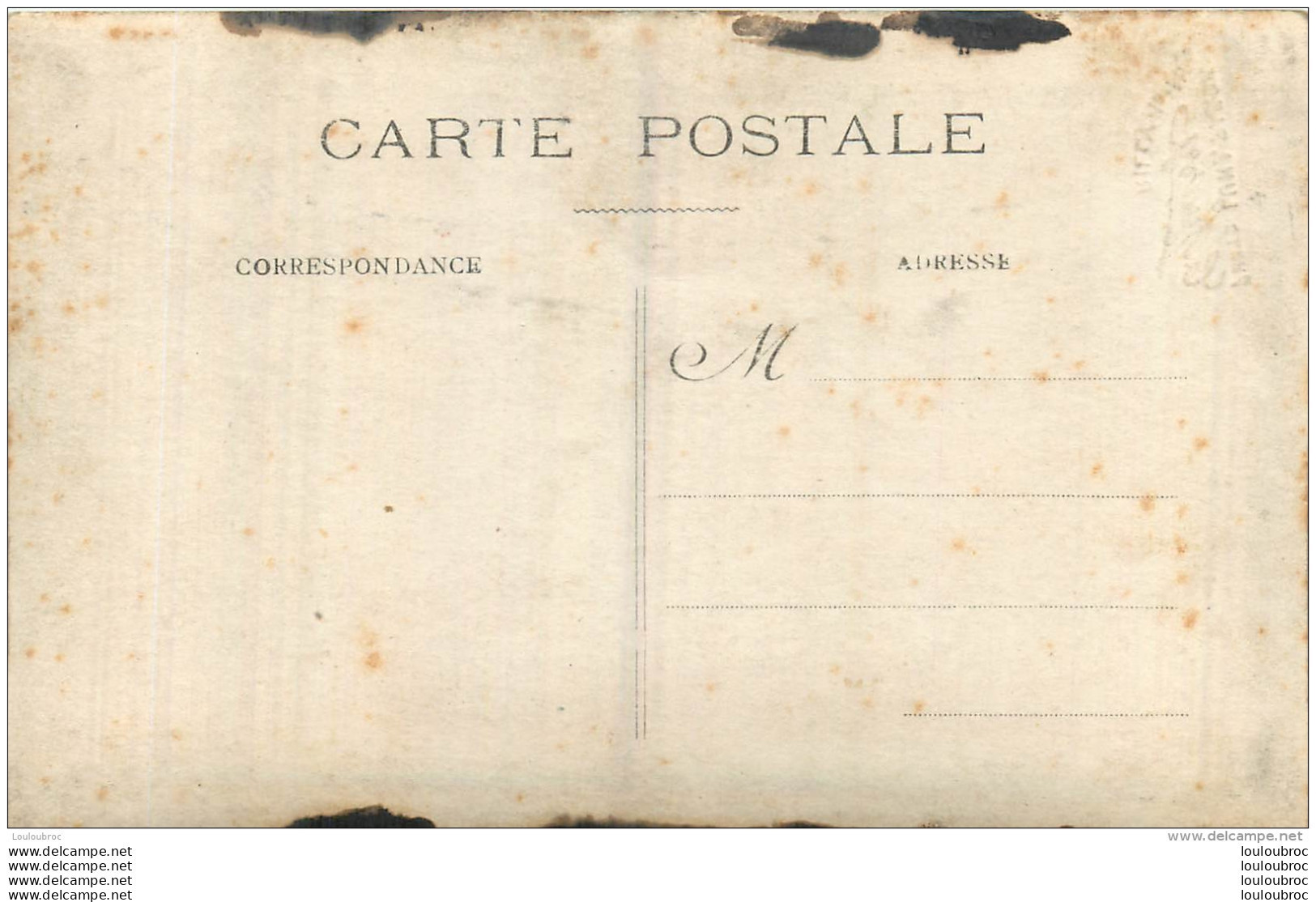 CARTE PHOTO  GROUPE DE PERSONNES - A Identifier