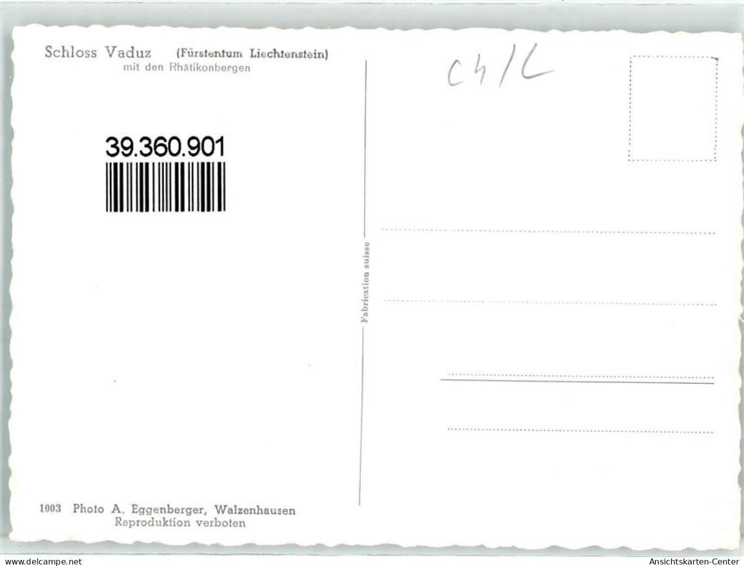 39360901 - Vaduz - Liechtenstein