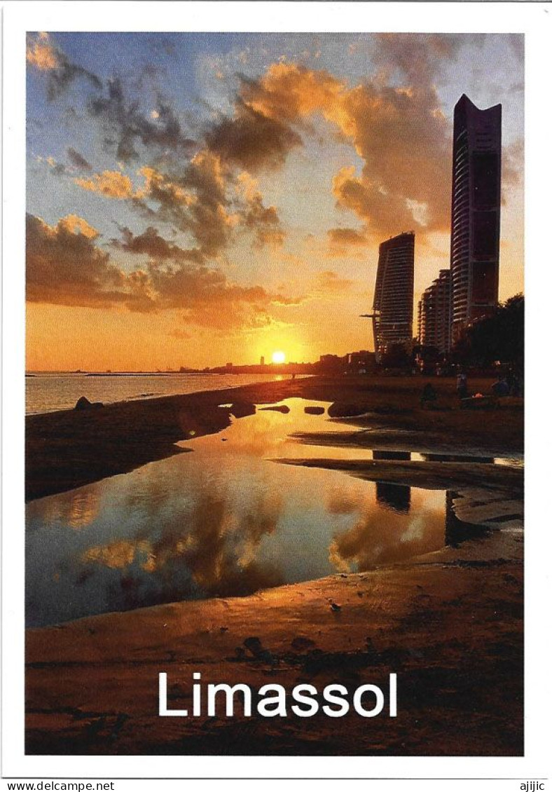 Coastal Limassol / Limassol Coastal Front. Postcard - Chypre