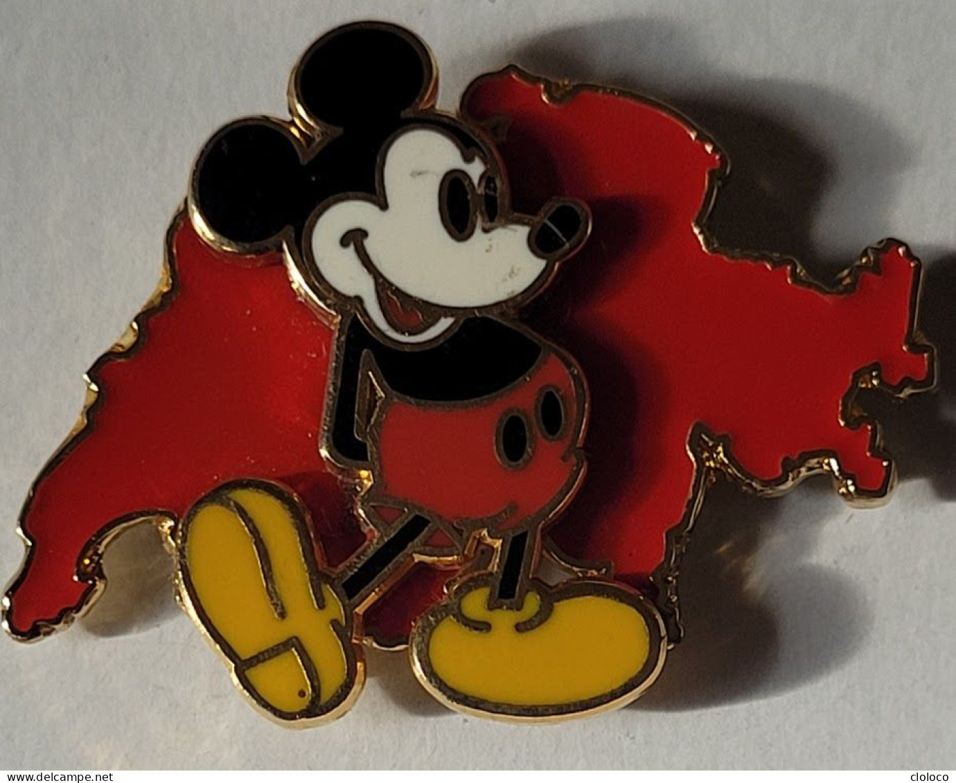 PINS PIN DISNEY MICKEY MOUSE COLLECTION 4 PINS BD CINEMA EGF - Levensmiddelen