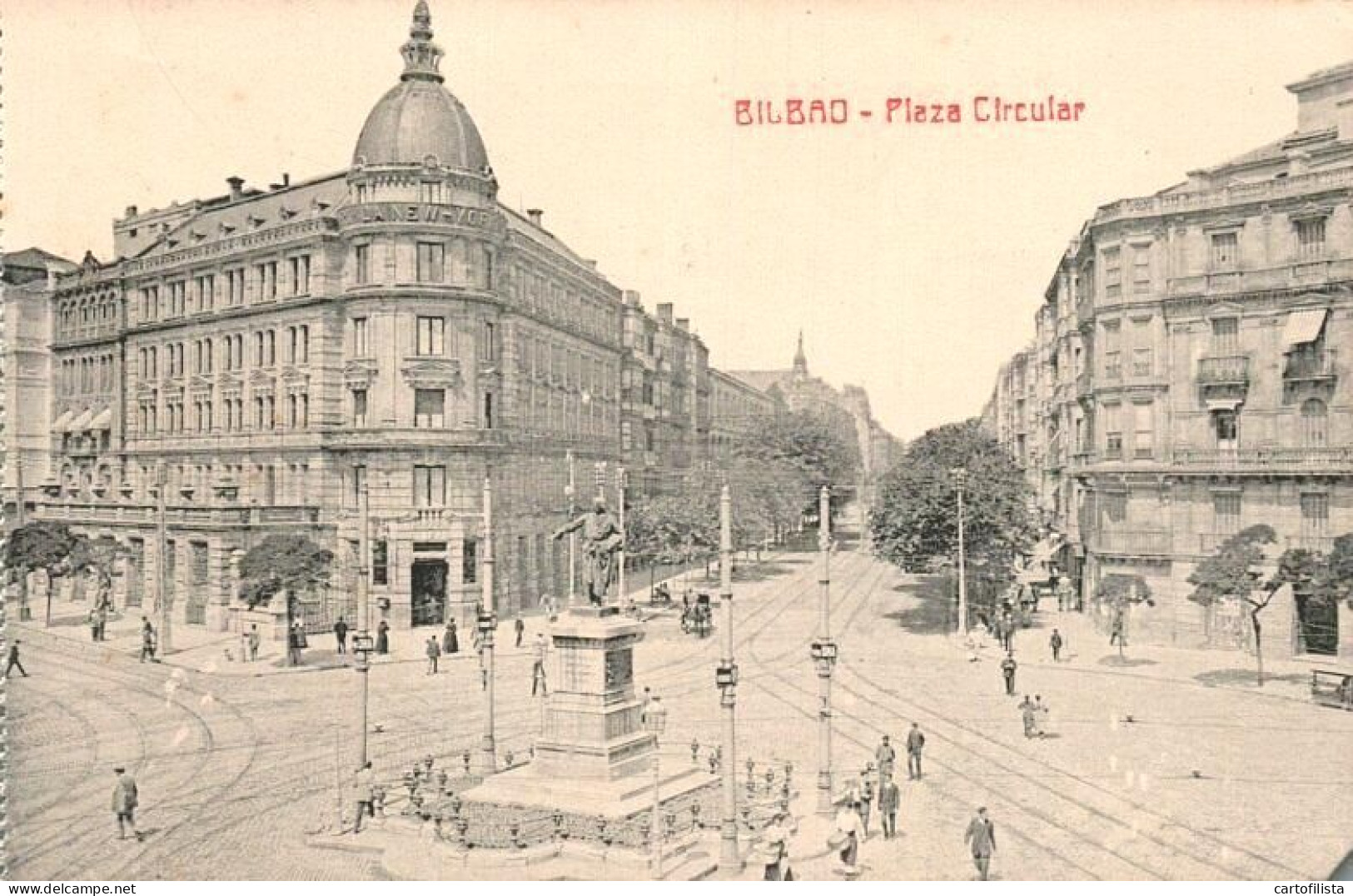 BILBAO, Vizcaya - Plaza Circular   (2 Scans) - Vizcaya (Bilbao)