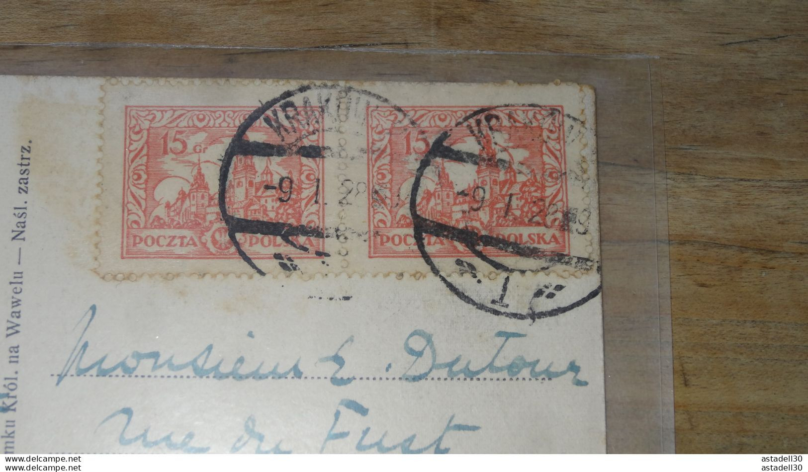 CPA POLOGNE, Carcovie 1918  ............PHI......... ENV-ET25 - Lettres & Documents