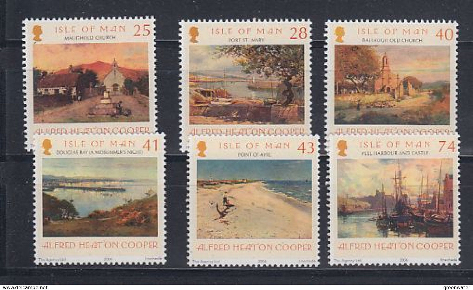 Europa 2004 Isle Of Man 6v (complete Set) ** Mnh (59340) - 2004