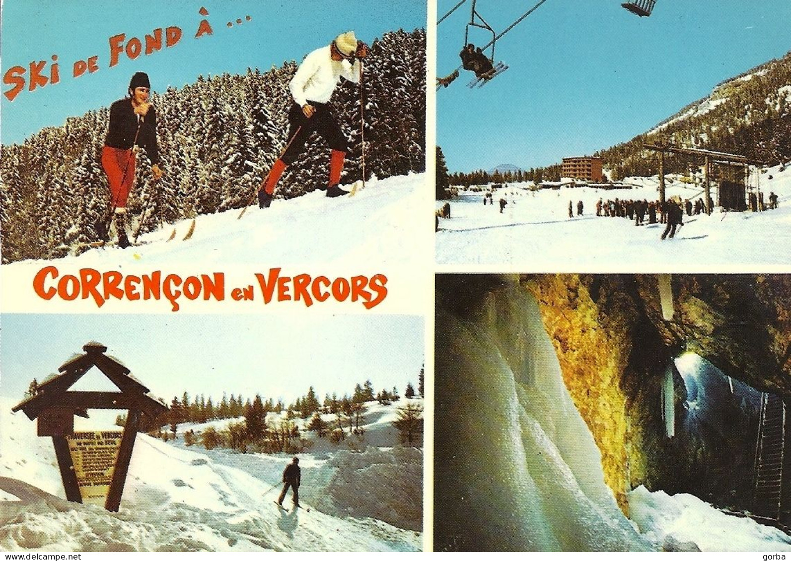 *CPM  - 38 - CORRENCON EN VERCORS - Multivues - Vercors