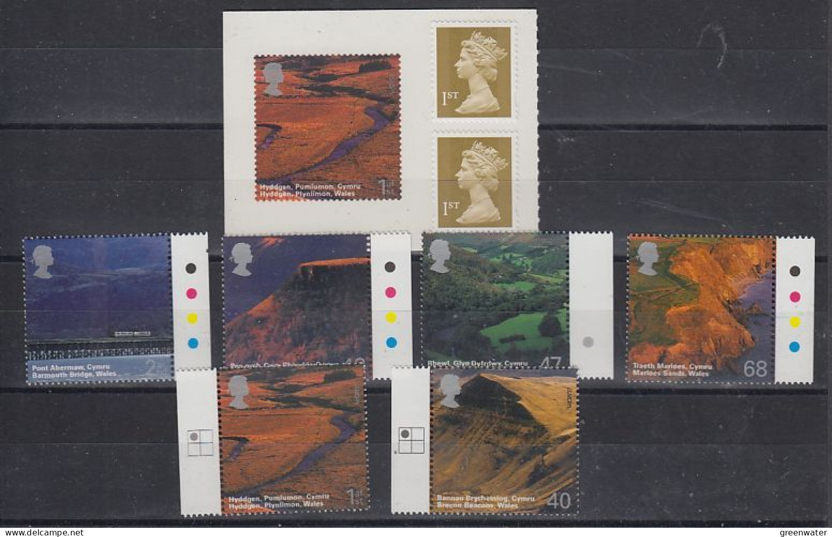 Europa Cept 2004 United Kingdom 6v (complete Set) + Booklet Pane (self Adh) ** Mnh (59341) - 2004