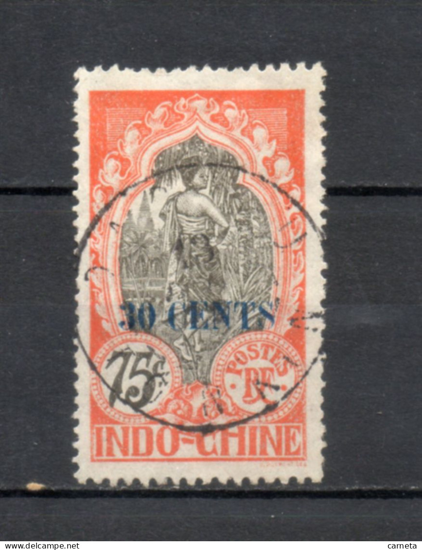 INDOCHINE  N° 85   OBLITERE  COTE 3.00€     CAMBODGIENNE SURCHARGE - Usati