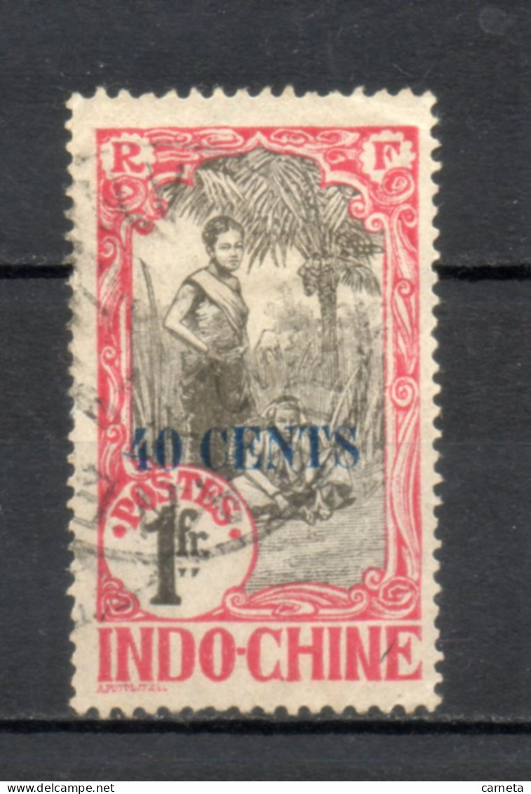 INDOCHINE  N° 86   OBLITERE  COTE 3.00€     ANNAMITE SURCHARGE - Used Stamps