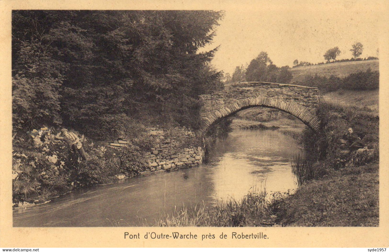 Pont D'Outre-Warche Près De Robertville -,édit. X. Delputz N°64 - Weismes