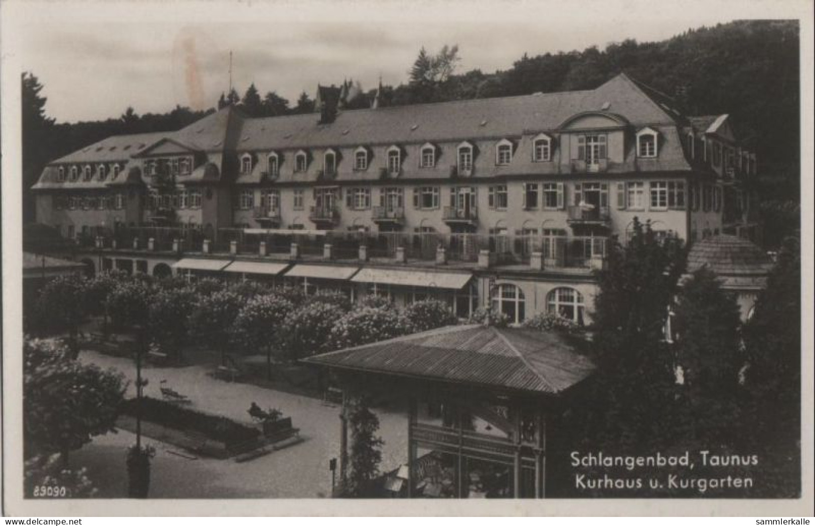 57699 - Schlangenbad - Kurhaus Und Kurgarten - Ca. 1950 - Schlangenbad