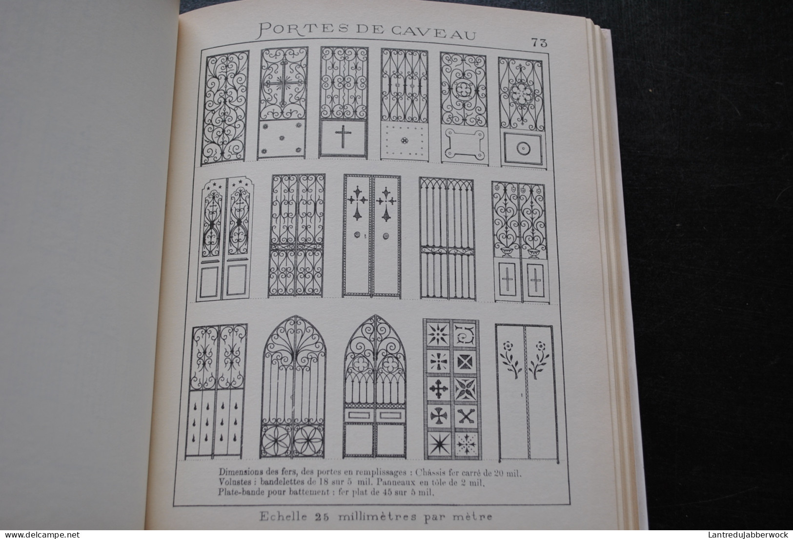 La Ferronnerie Travaux En Fer Forgé Album Grave Ouvrier Serrurier Graveur Facsimilé Henri VEYRIER 1999 Grilles Croix  - Do-it-yourself / Technical