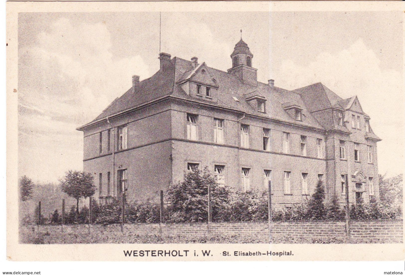 ALLEMAGNE BASSE-SAXE WESTERHOLT I. W. St. ELISABETH - HOSPITAL - Wittmund