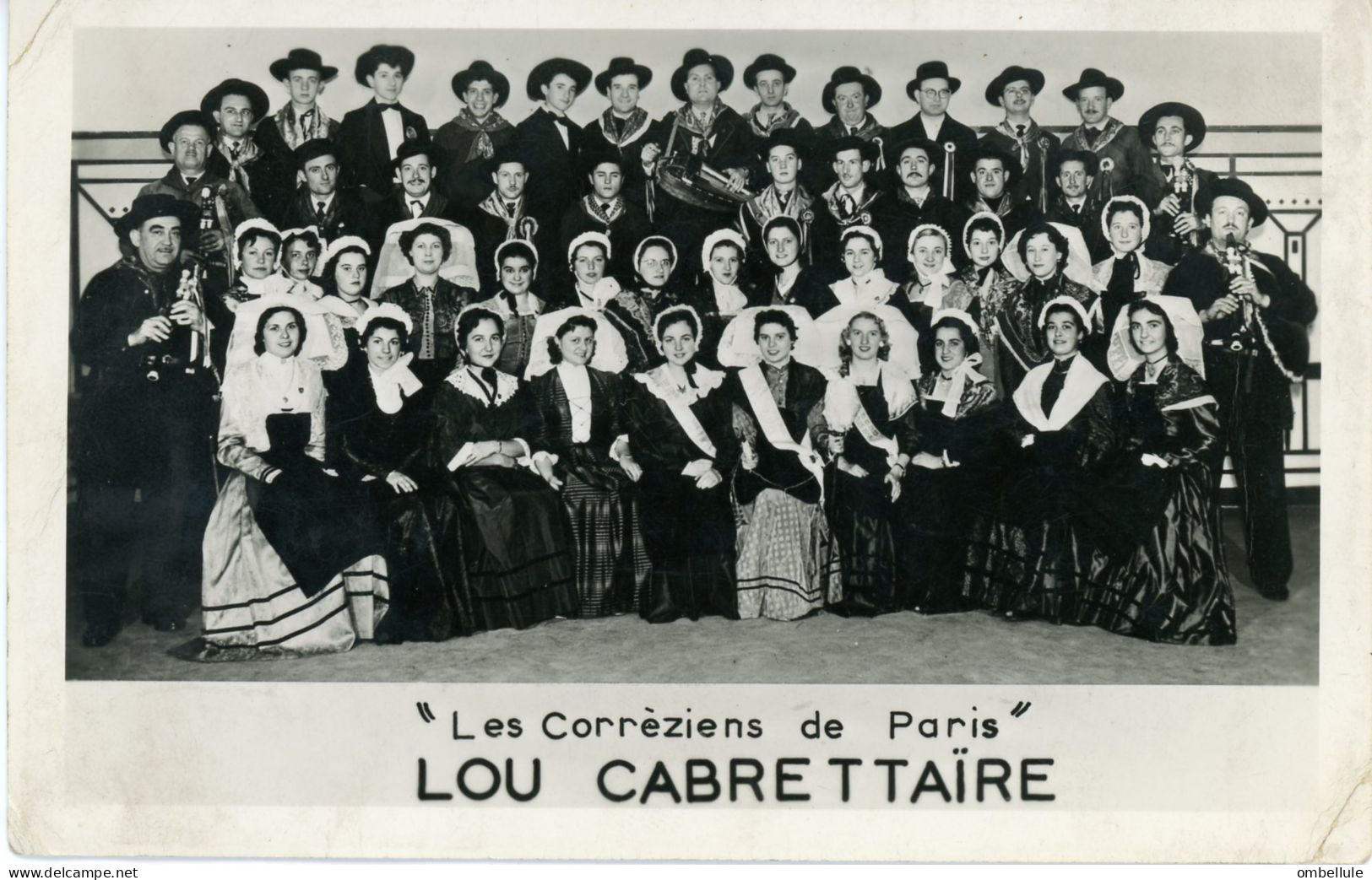 Les Corréziens De Paris (46, Rue De La Roquette) - Le Groupe " Lou Cabrettaire " - Danses