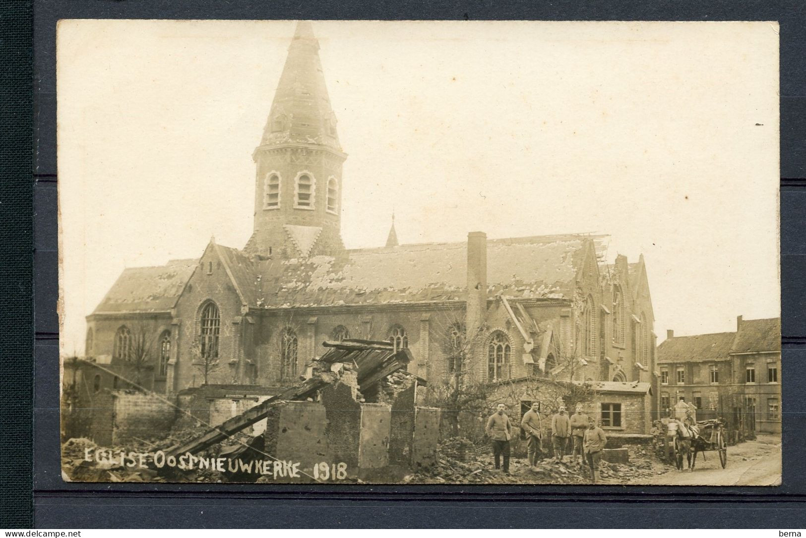 BELGIQUE CARTE PHOTO  STADEN OOSTNIEUWERKE 1918 - Staden