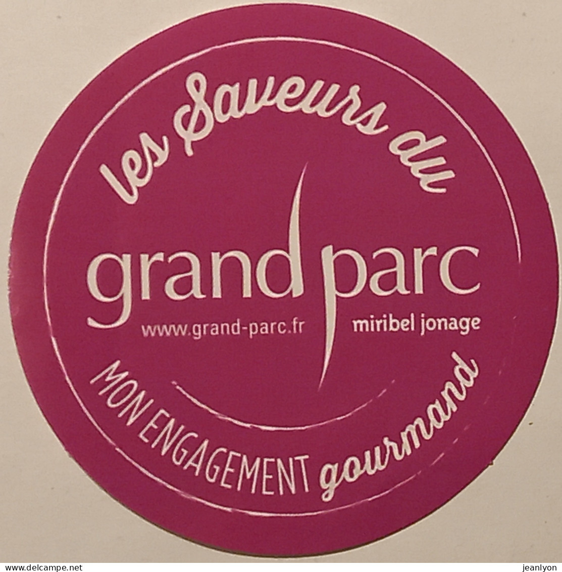 MIRIBEL JONAGE / GRAND PARC - Saveurs / Engagement Gourmand - Autocollant - Pegatinas