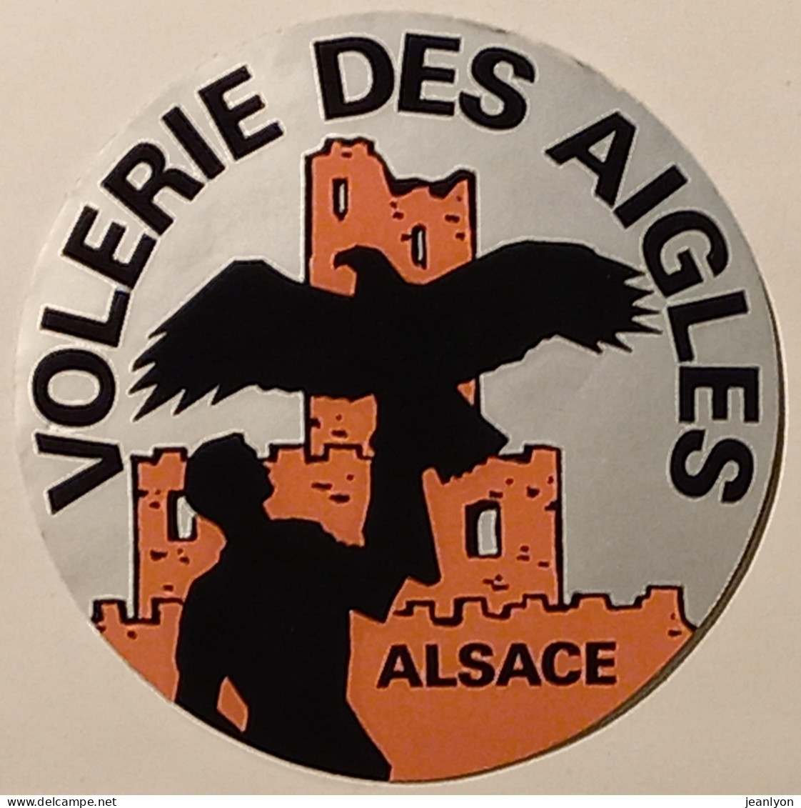 AIGLE / OISEAU / RAPACE - Volerie Des Aigles - ALSACE - Autocollant - Pegatinas
