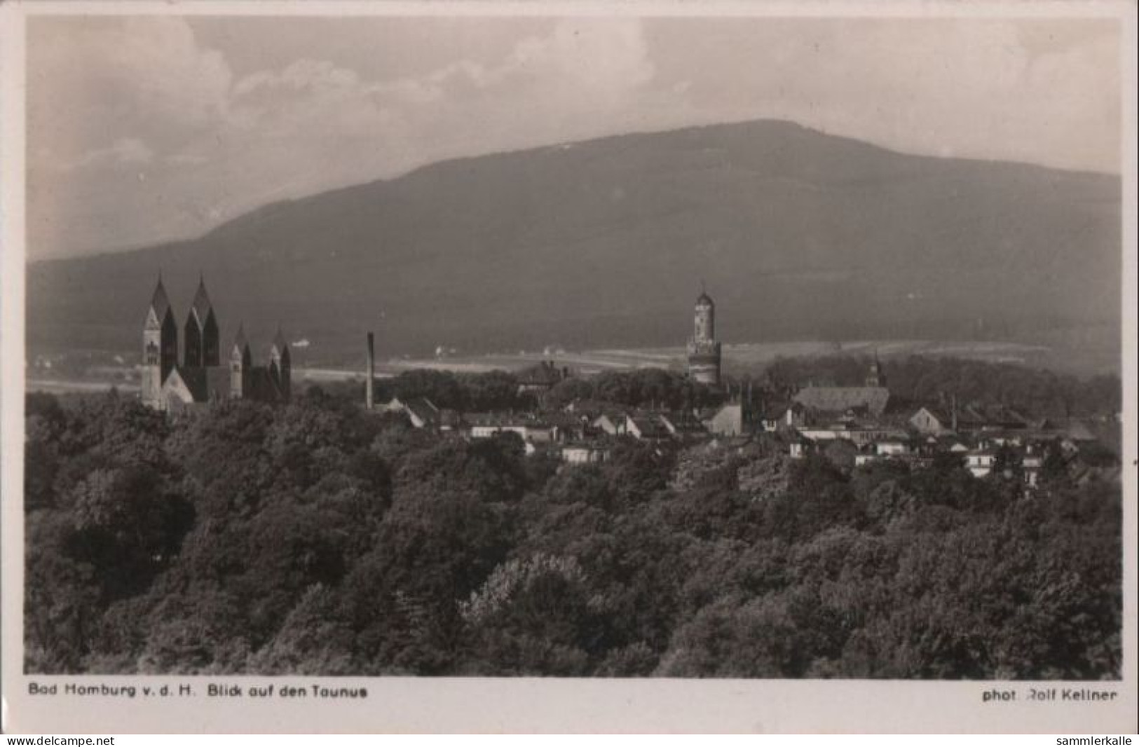 46815 - Bad Homburg - Mit Blick Auf Taunus - Ca. 1950 - Bad Homburg