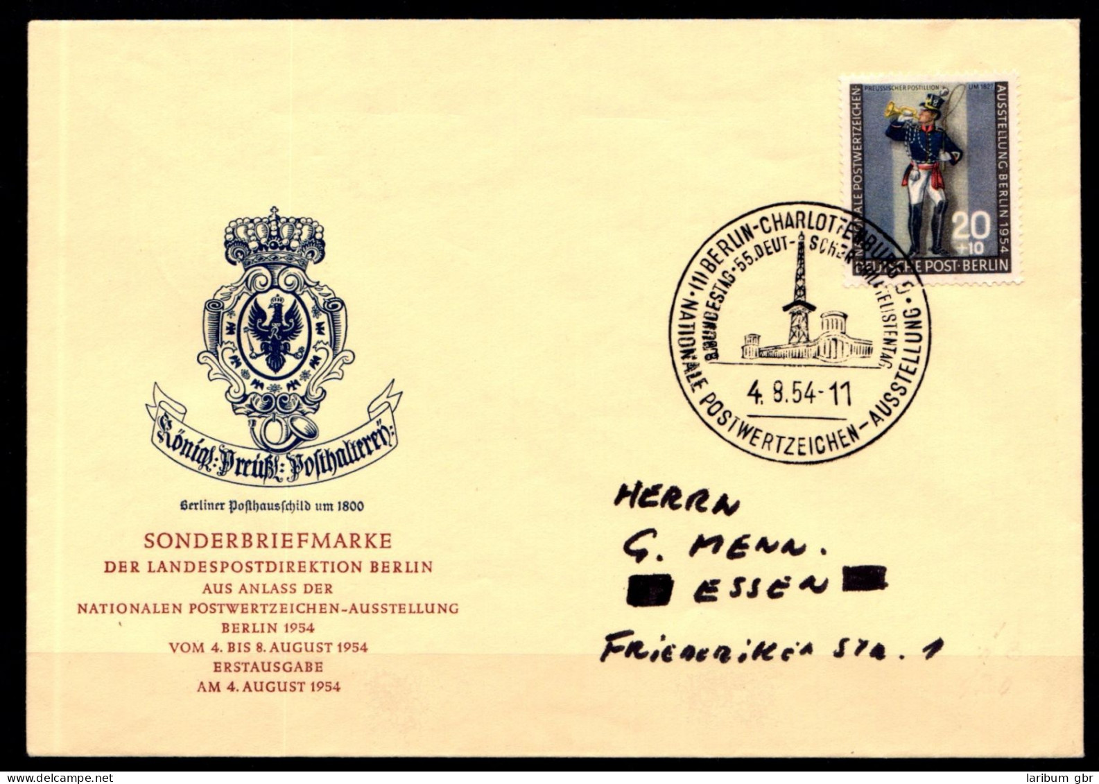 Berlin FDC 120 Gestempelt #GU312 - Other & Unclassified