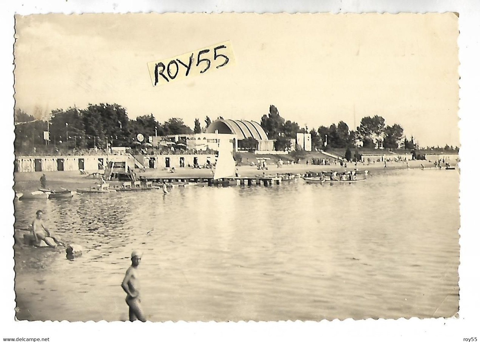 Lombardia-milano Idroscalo Veduta Riviera Lido Idroscalo Primissimi Anni 50 - Milano