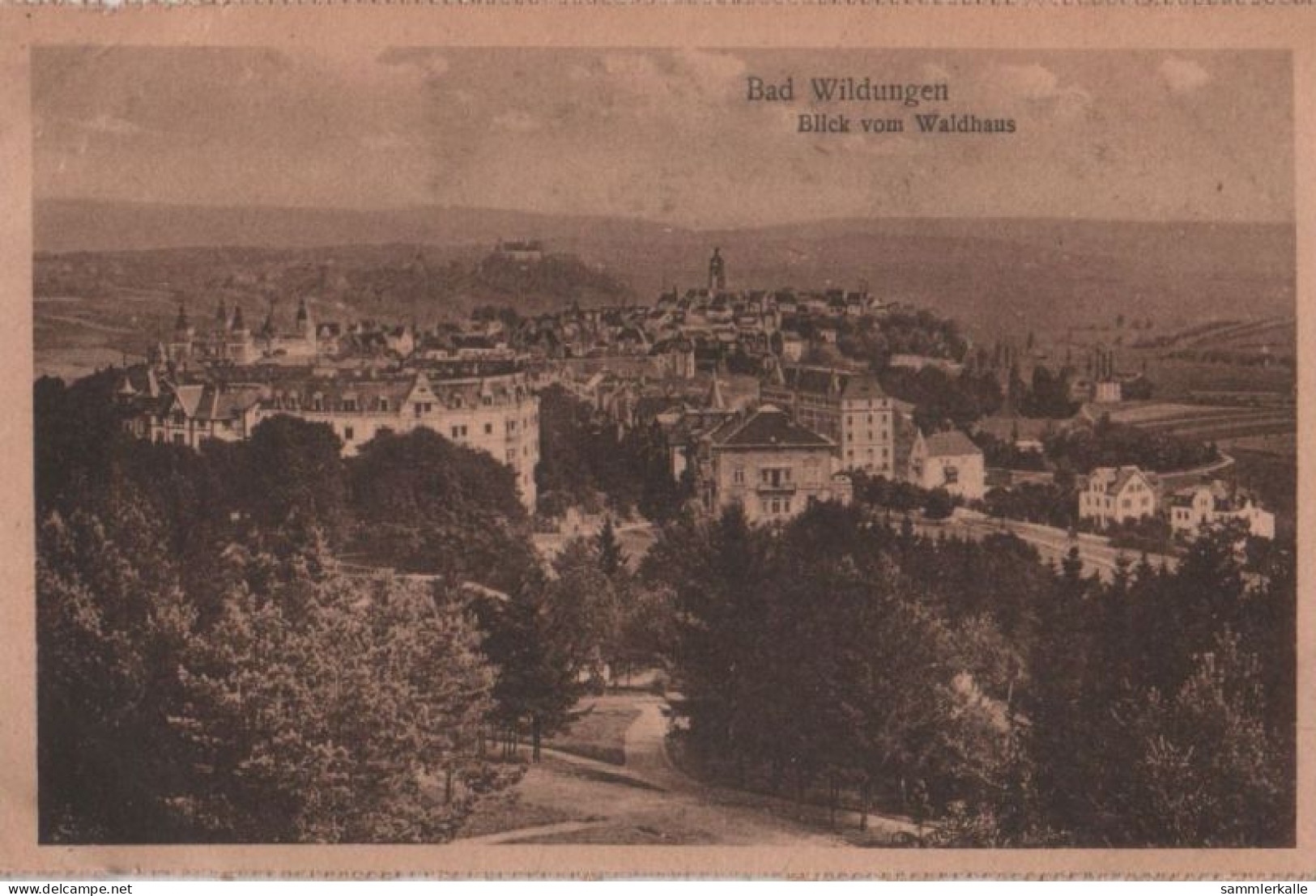 85890 - Bad Wildungen - Blick Vom Waldhaus - Ca. 1935 - Bad Wildungen