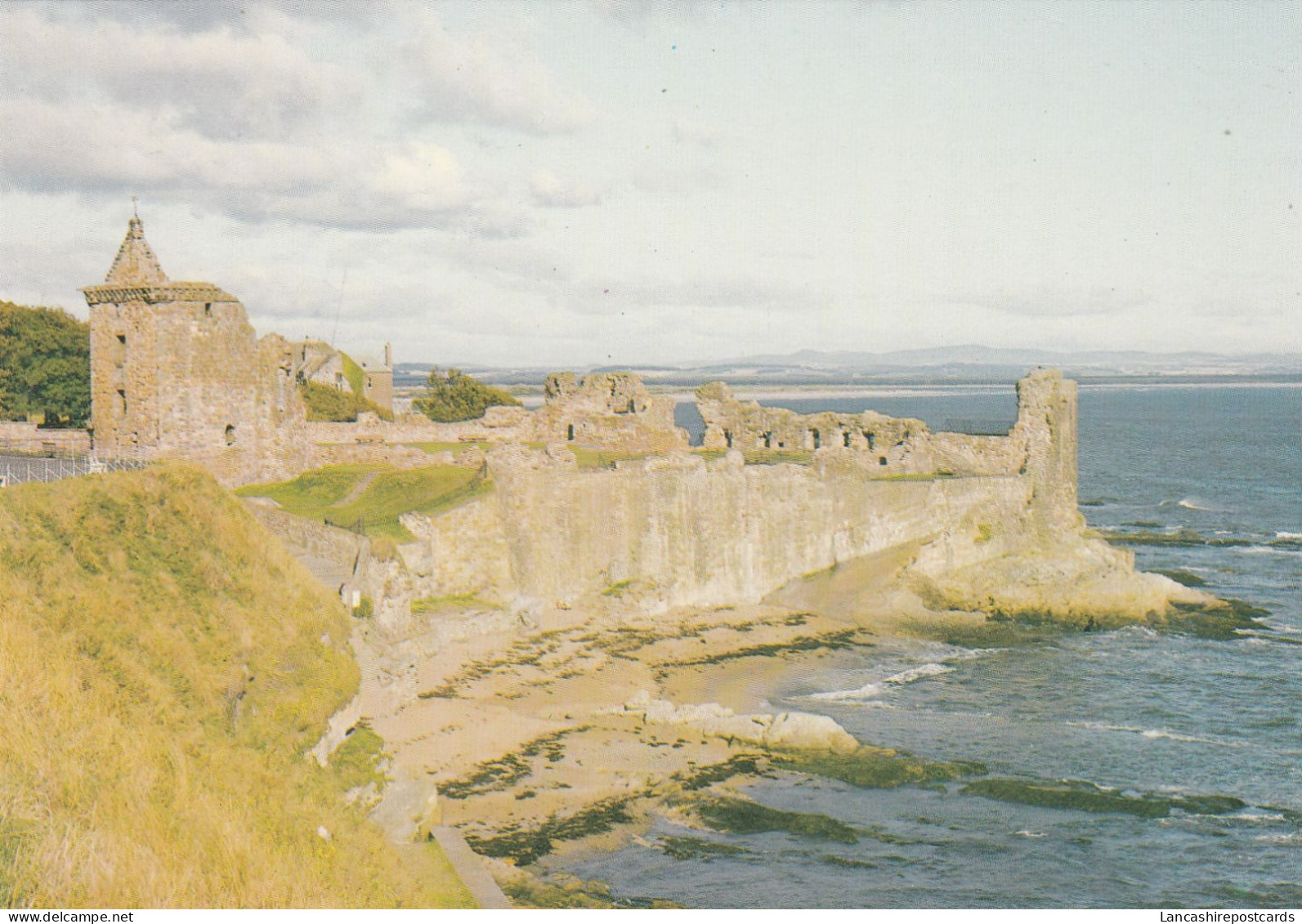 Postcard St Andrew's Castle The East Range Fife Scotland My Ref B26447 - Fife