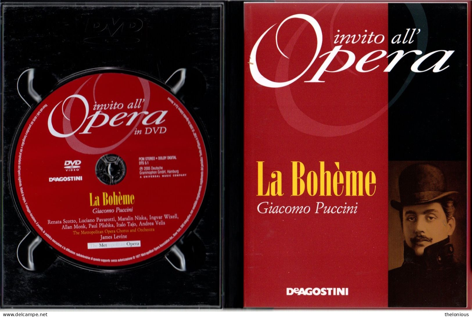 * Invito All'Opera In DVD N 1: Giacomo Puccini - La Bohème - Con Libretto - Concert Et Musique