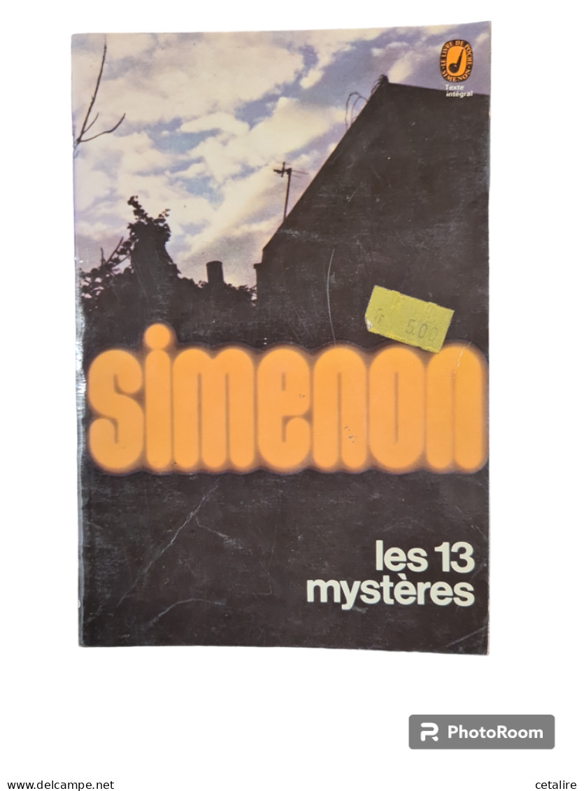 Les 13 Mysteres Simenon 1975 +++ TRES BON  ETAT+++ - Autori Belgi