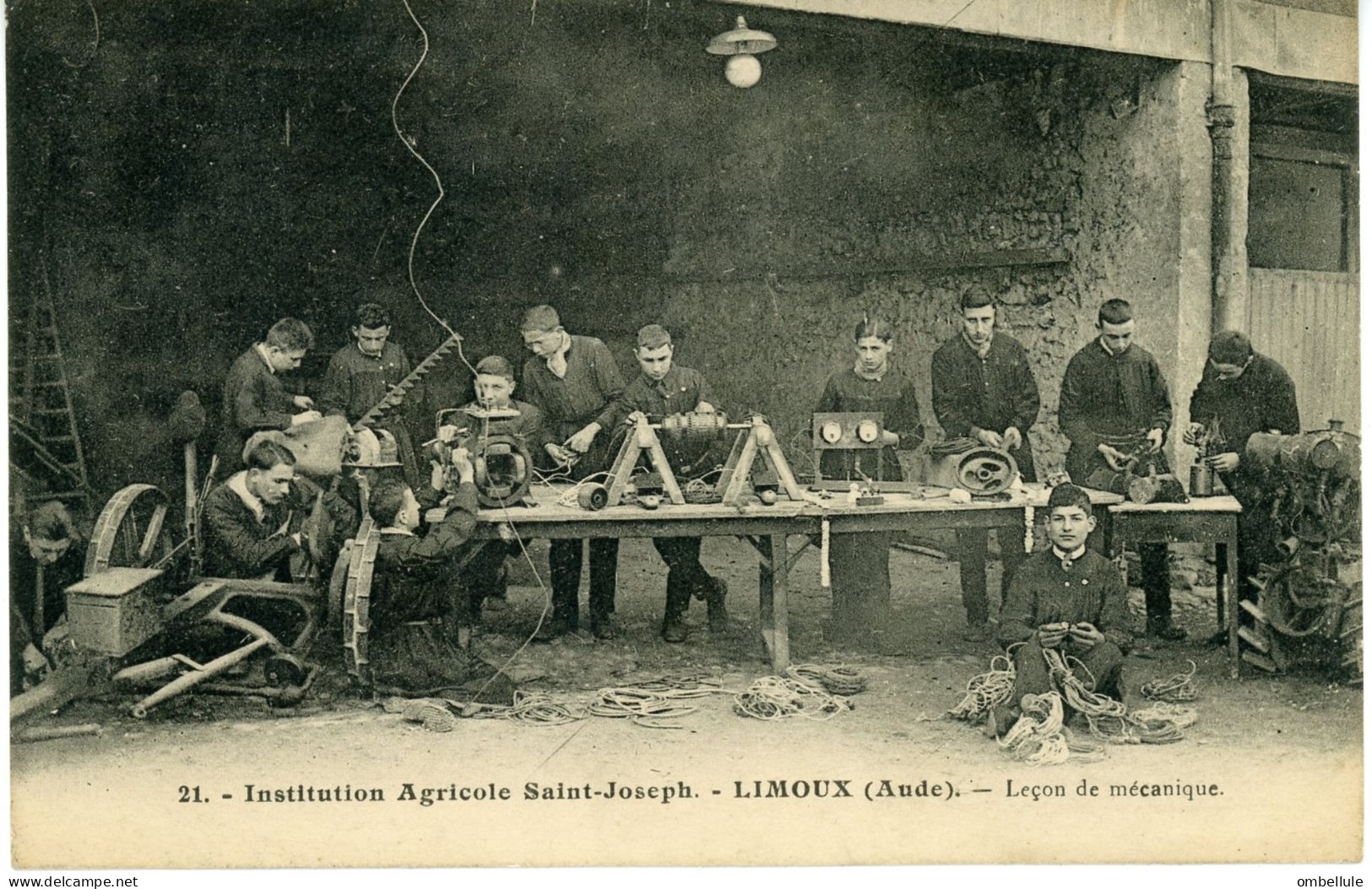 11 - Institution Agricole Saint Joseph - Limoux. Leçon De Mécanique - Limoux