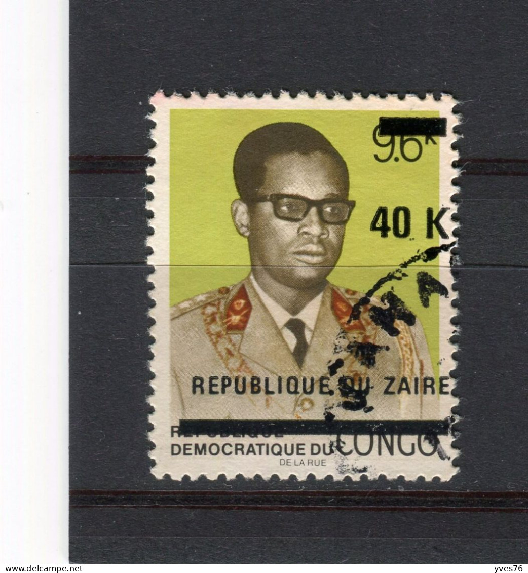 ZAIRE - Y&T N° 889° - Général Mobutu - Used Stamps