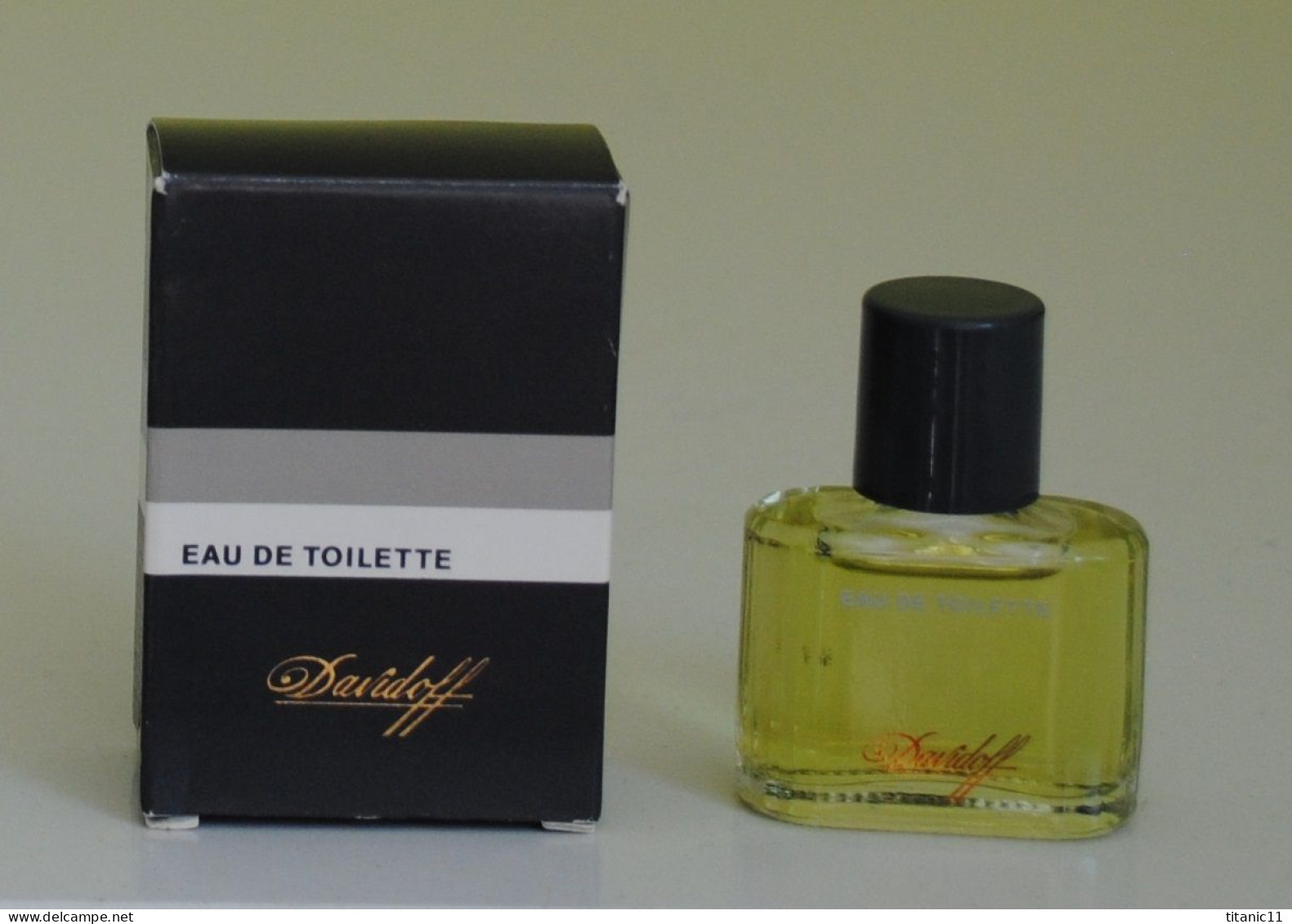 Miniature DAVIDOFF De Zino Davidoff ( France ) - Miniaturen Flesjes Heer (met Doos)