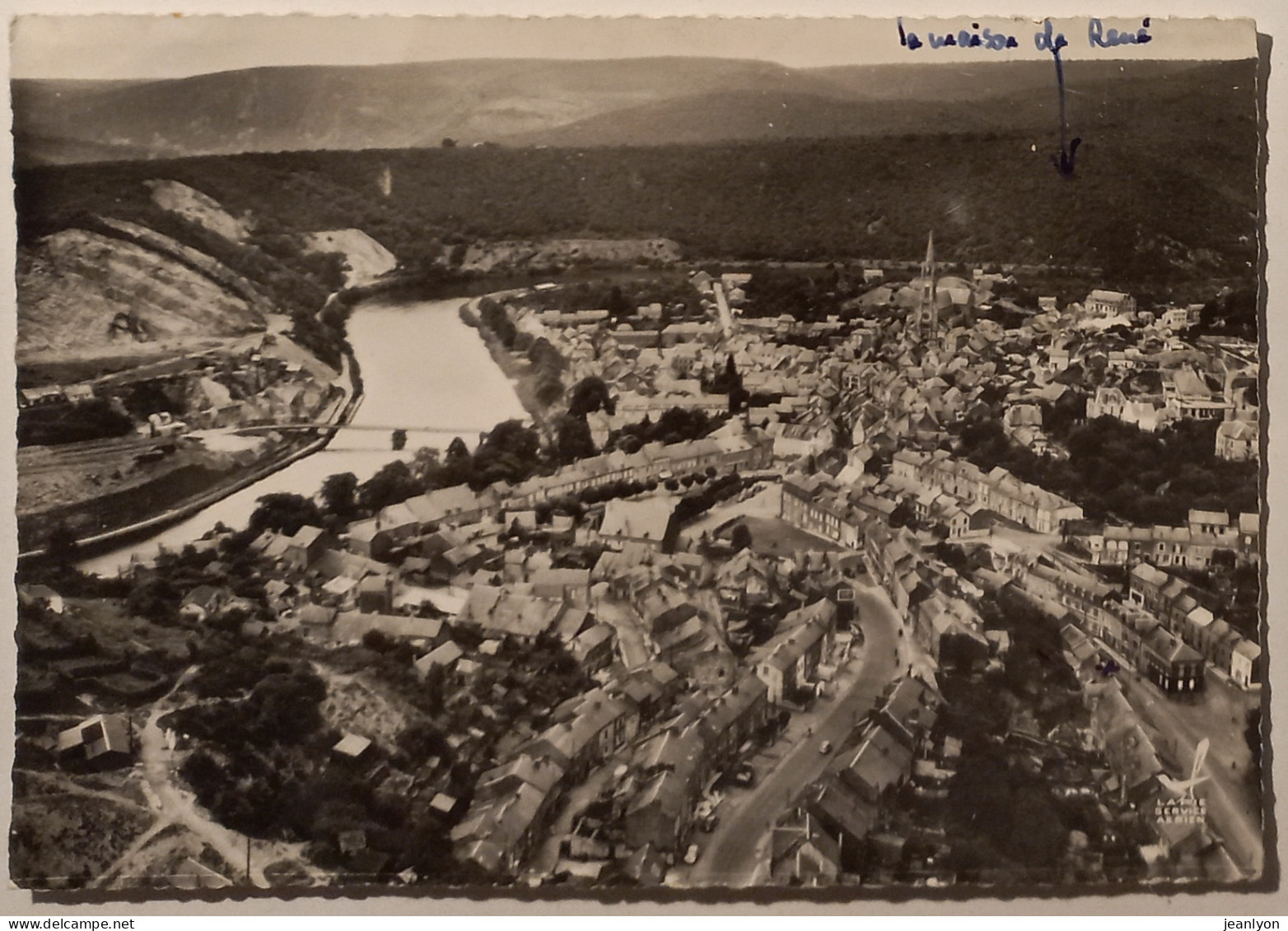 FUMAY (08 Ardennes) - Vue Aérienne De La Ville - Fumay