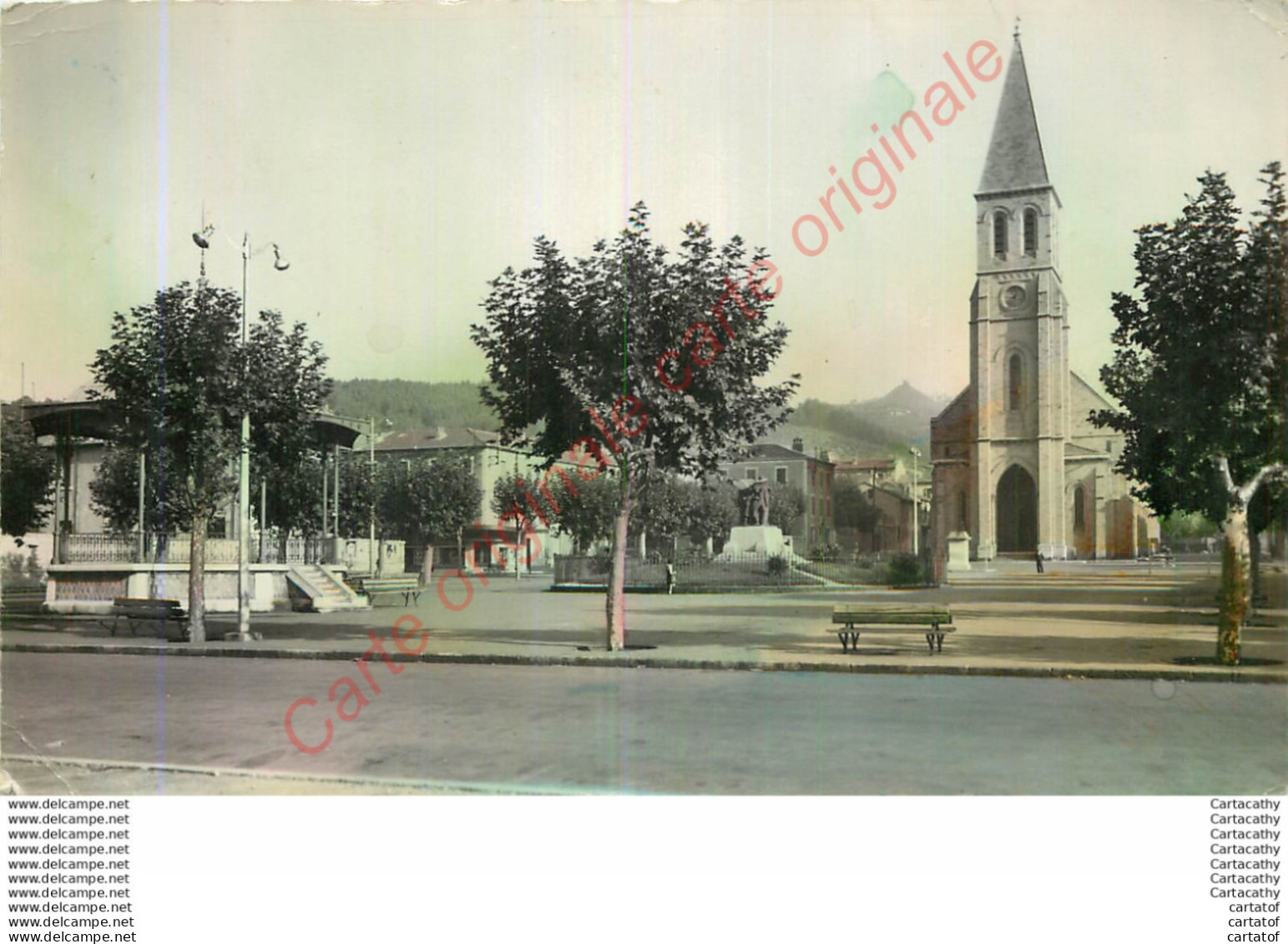 30.  LA GRAND COMBE . Place Jean Jaurès . - La Grand-Combe